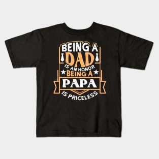 Priceless Papa Kids T-Shirt